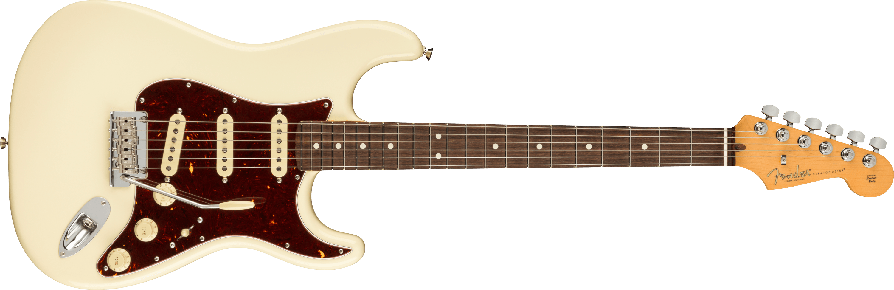 Fender American Professional II Stratocaster, RW FB, Olympic White