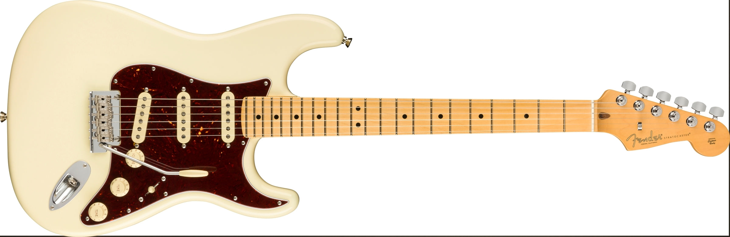 Fender American Professional II Stratocaster, Maple FB, Olympic White