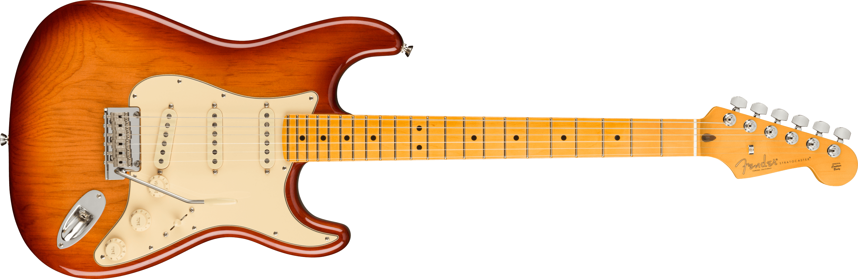 Fender American Professional II Stratocaster, Sienna Sunburst