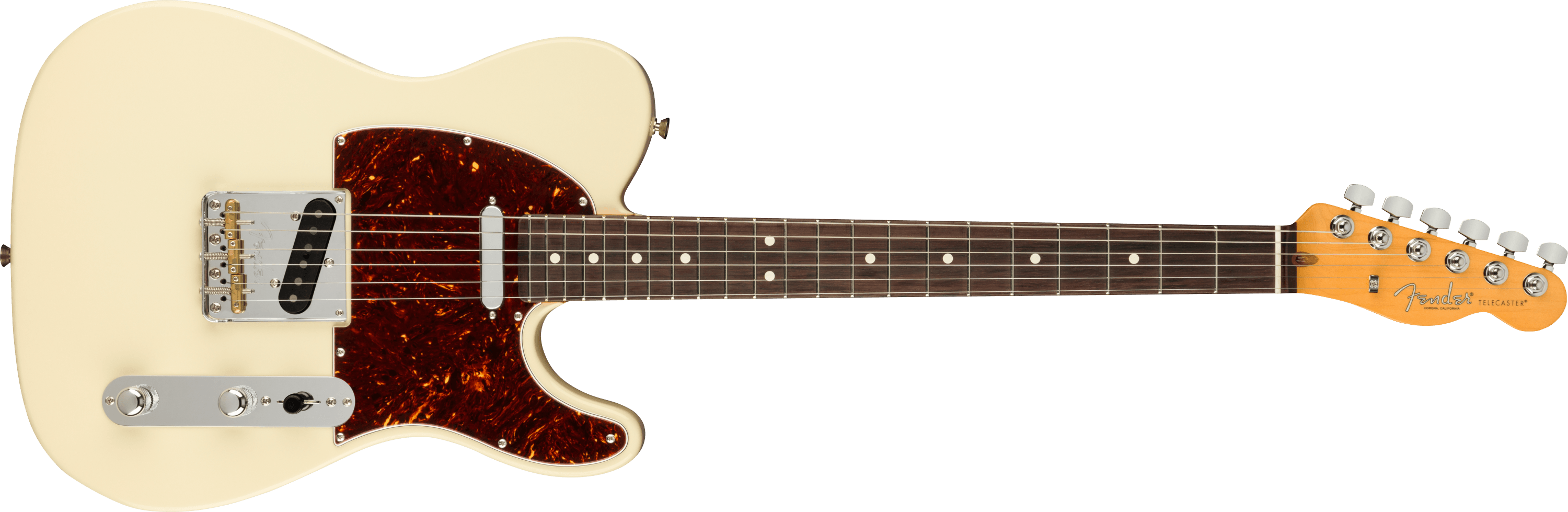 Fender American Professional II Telecaster, RW FB, Olympic White
