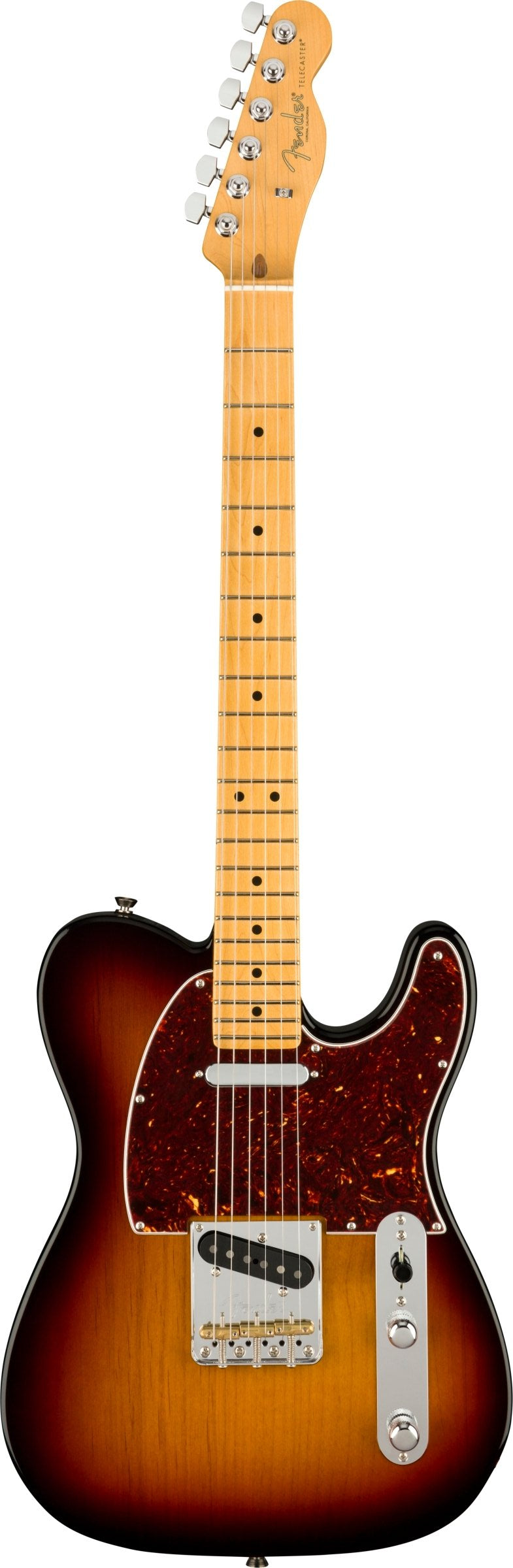 Fender American Professional II Telecaster, Maple FB, 3-Color Sunburst