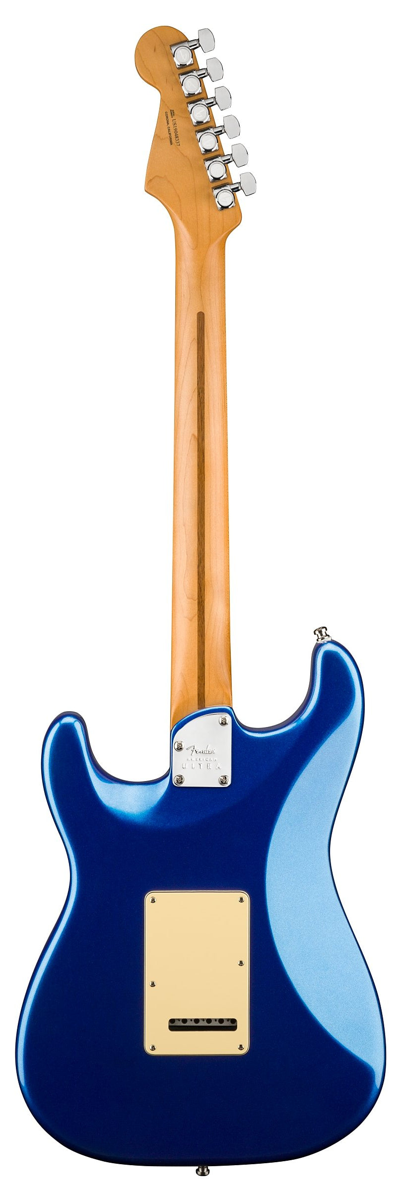 Fender American Ultra Stratocaster, Maple FB, Cobra Blue