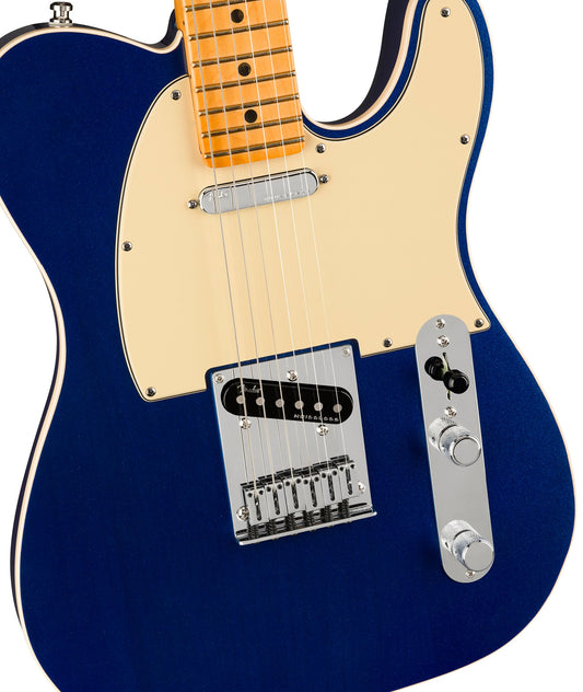 USED MINT | Fender American Ultra Telecaster, Maple FB, Cobra Blue