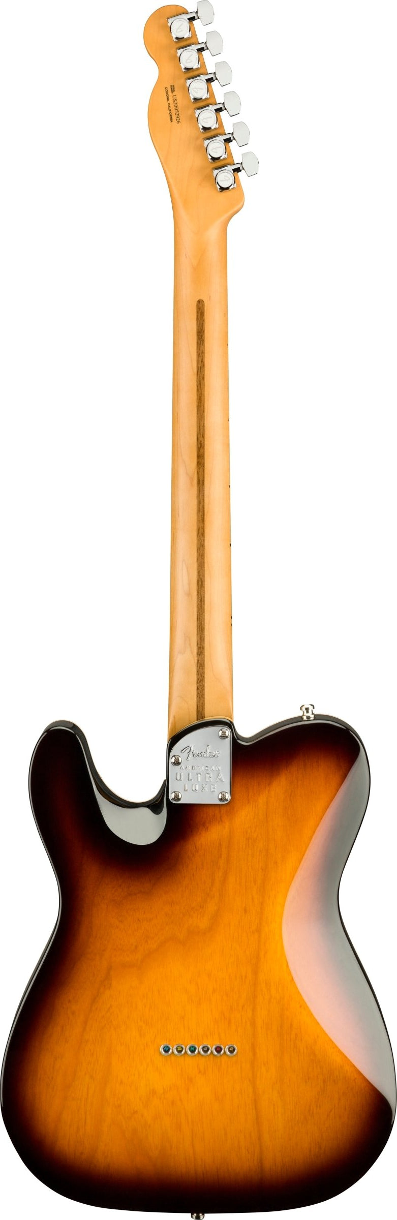 Fender American Ultra Luxe Telecaster, Maple FB, 2-Color Sunburst