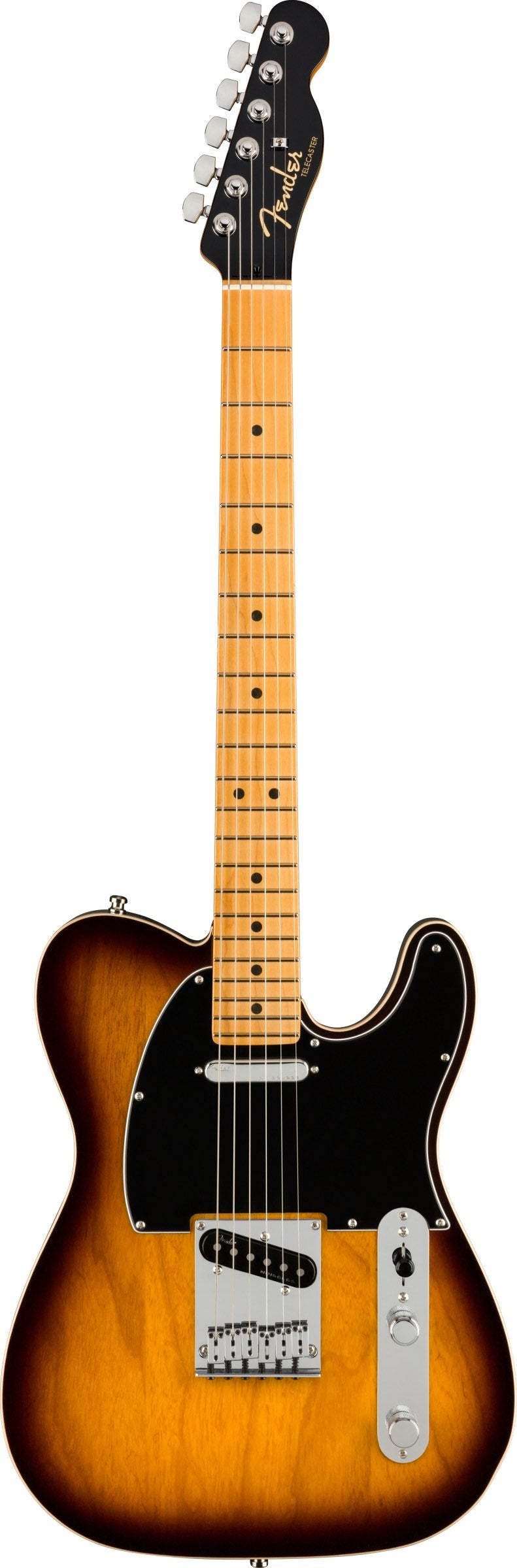 Fender American Ultra Luxe Telecaster, Maple FB, 2-Color Sunburst