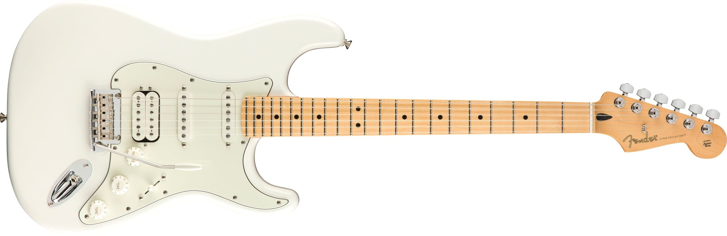 Fender Player Stratocaster HSS, Pau Ferro, Polar White