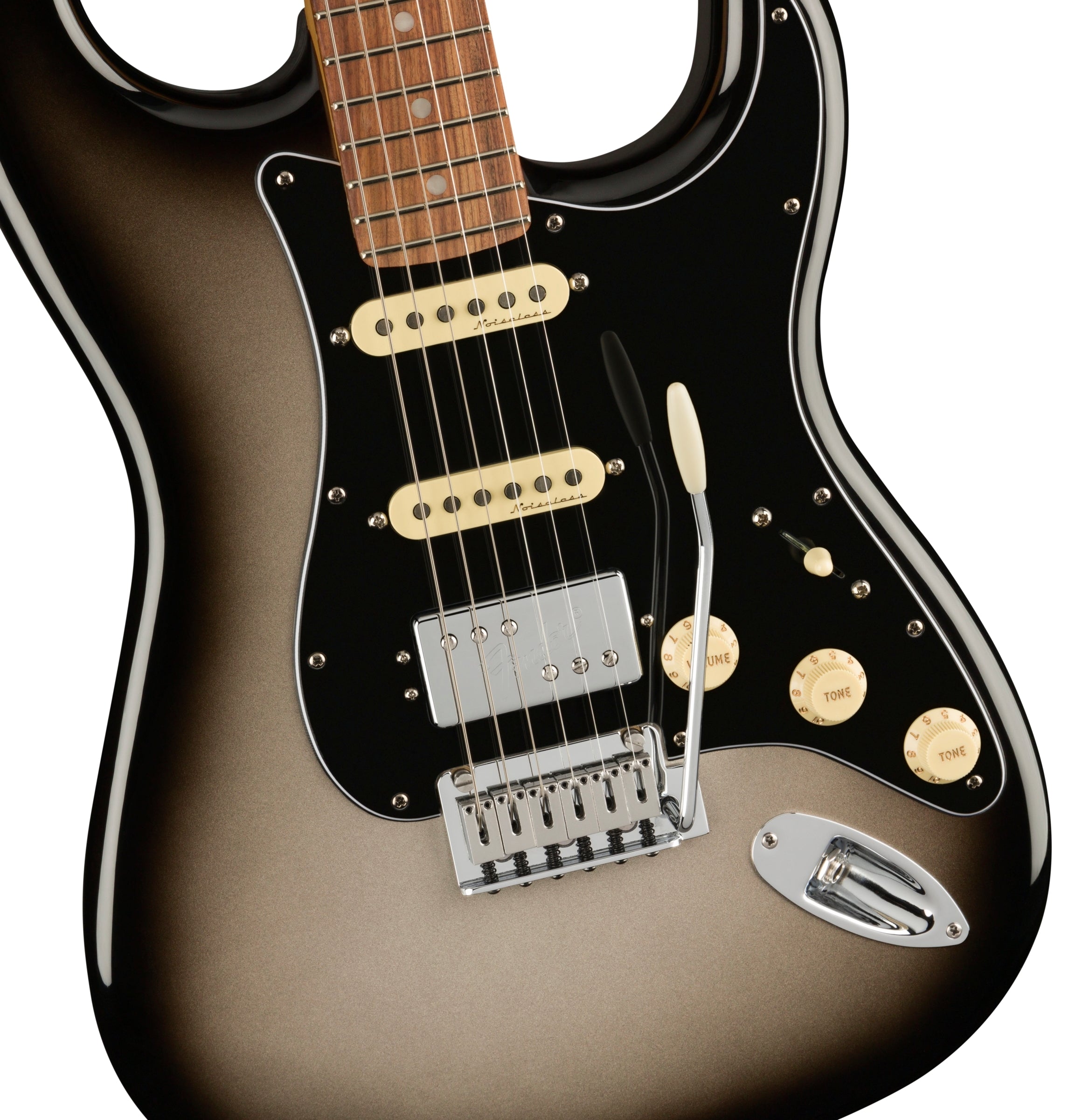 Used MINT | Fender Player Plus Stratocaster, Pau Ferro FB, Silverburst