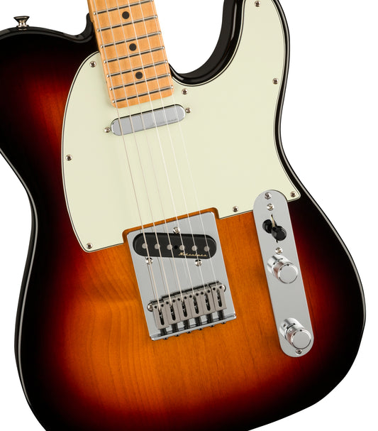 Fender Player Plus Telecaster, Maple FB, 3-Color Sunburst