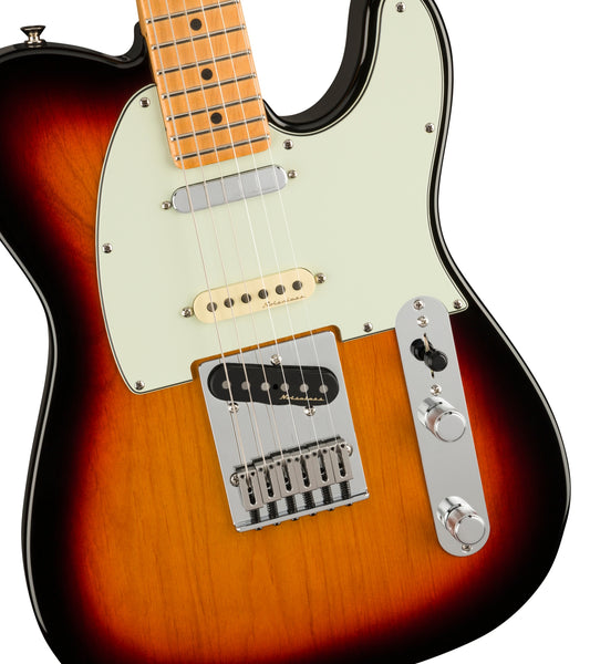 USED MINT | Fender Player Plus Nashville Telecaster, Maple FB, 3-Color Sunburst