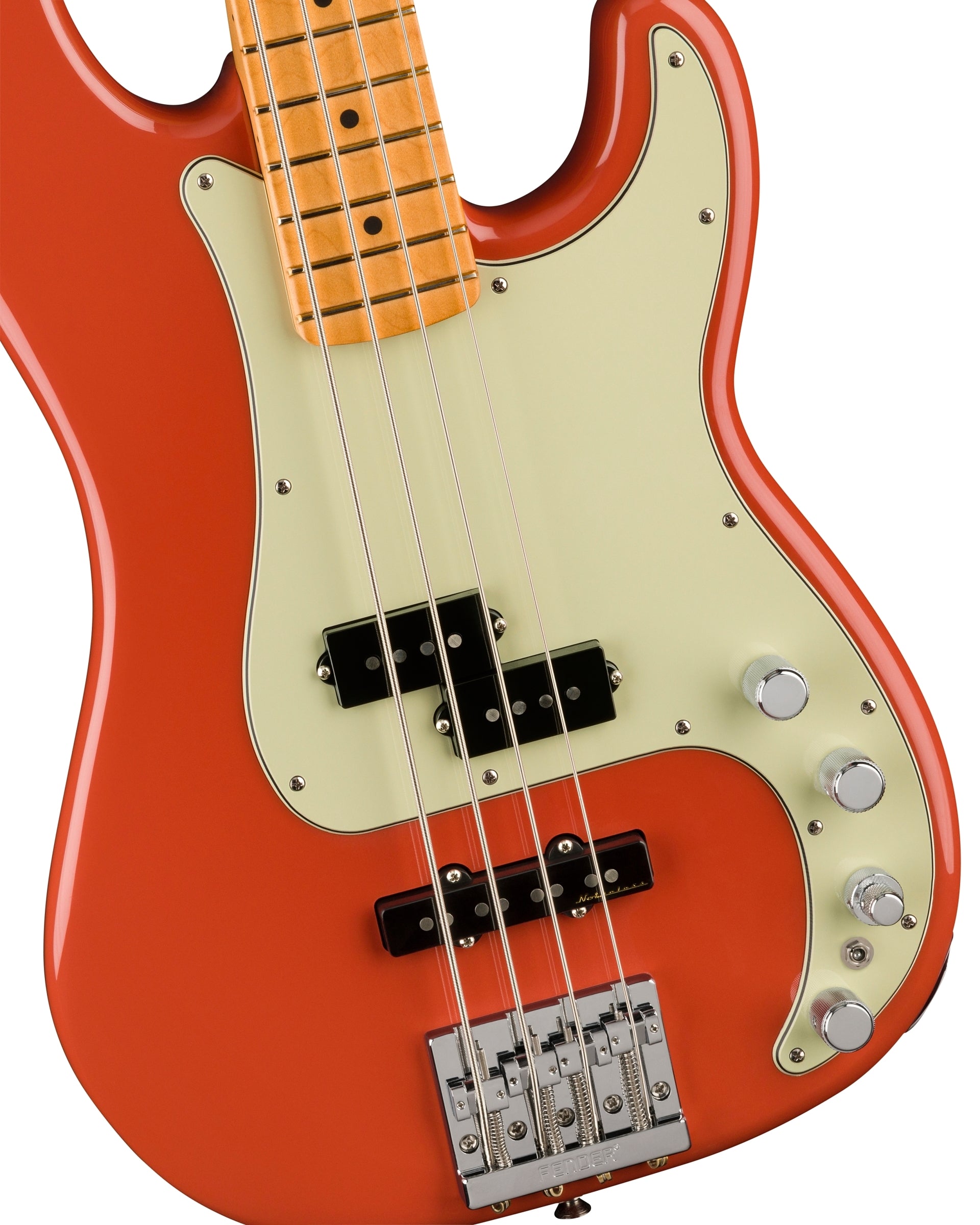 Fender Player Plus Precision Bass Maple Fingerboard Fiesta Red