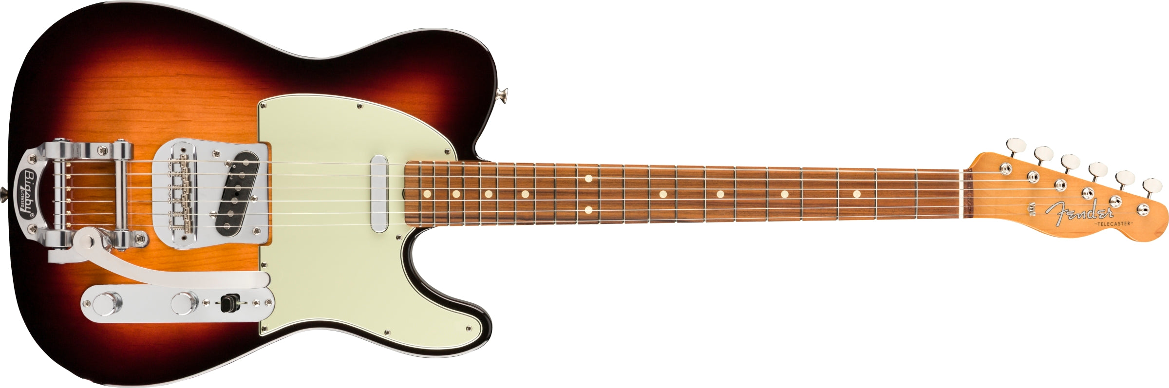 USED MINT | Fender Vintera 60's Telecaster Bigsby, Pau Ferro FB, 3-Color Sunburst