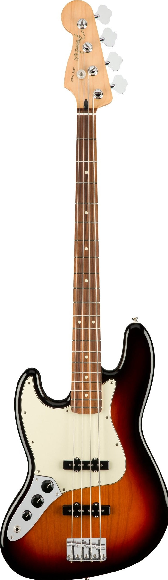 USED MINT | Fender Player Jazz Bass Left-Handed, Pau Ferrro FB, 3-Color Sunburst