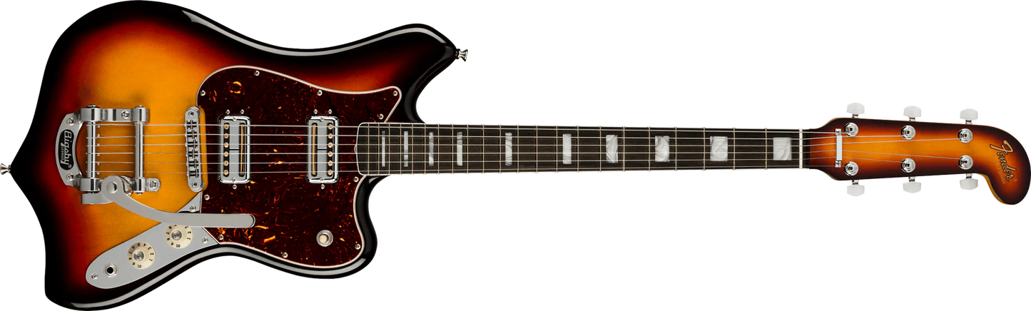 USED MINT | Fender Parallel Universe II Maverick Dorado, Ebony FB, Ultra Burst
