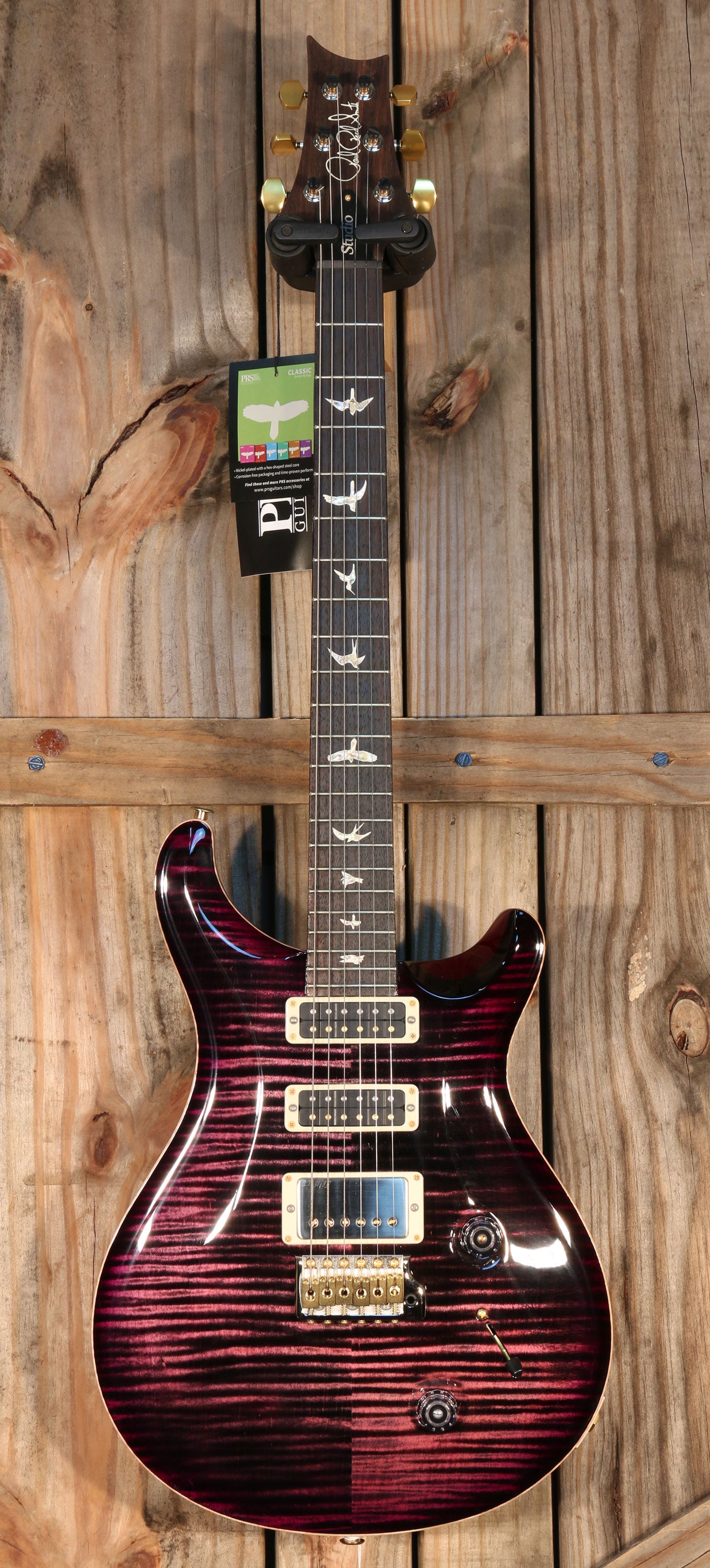 Open Box Paul Reed Smith Studio 22 Custom Color, RW FB, 10-Top, Purple Iris