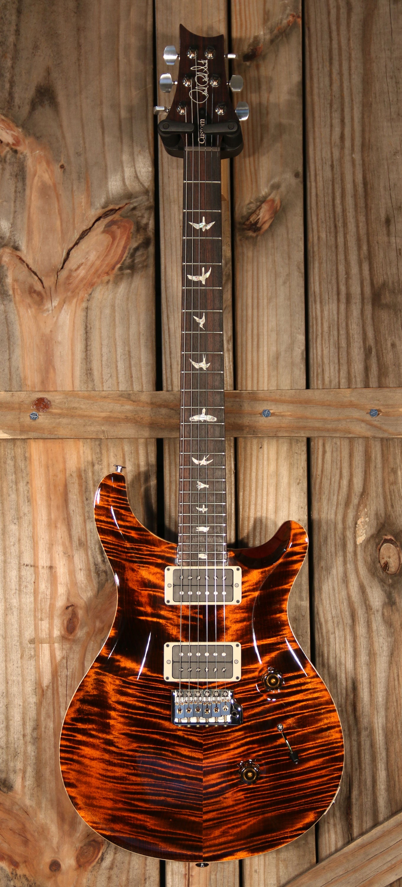 Paul Reed Smith Custom 24, Non 10 Top, Orange Tiger
