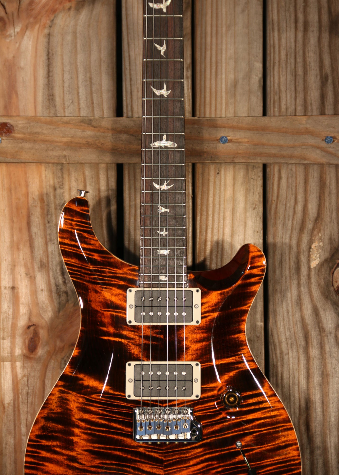 Paul Reed Smith Custom 24, Non 10 Top, Orange Tiger