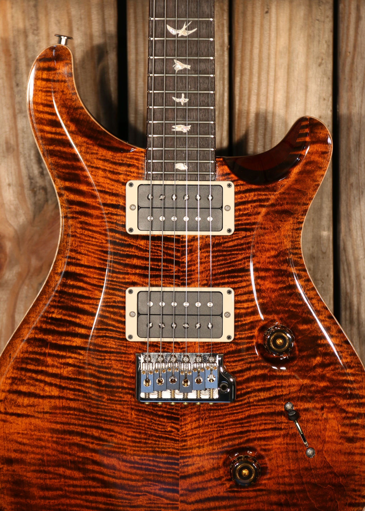Paul Reed Smith Custom 24, Non 10 Top, Orange Tiger