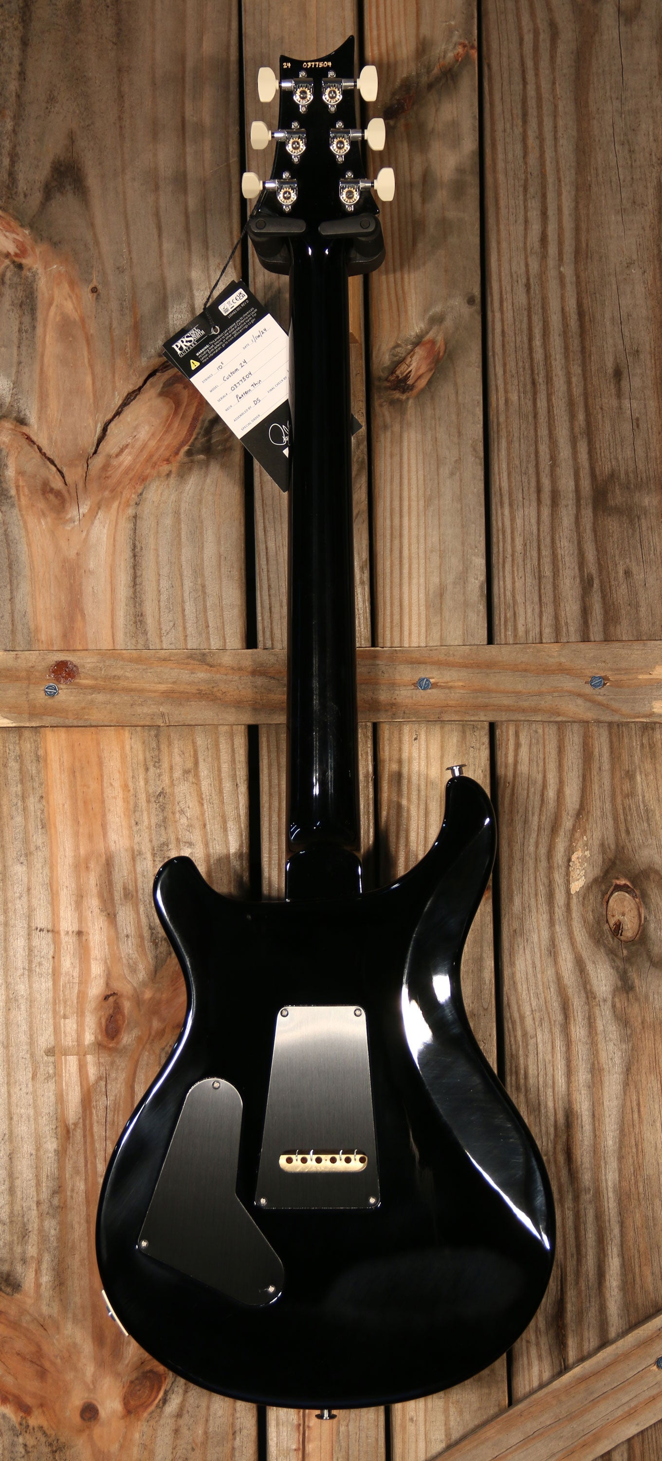 Paul Reed Smith Custom 24, Non 10 Top, Cobalt Smokeburst