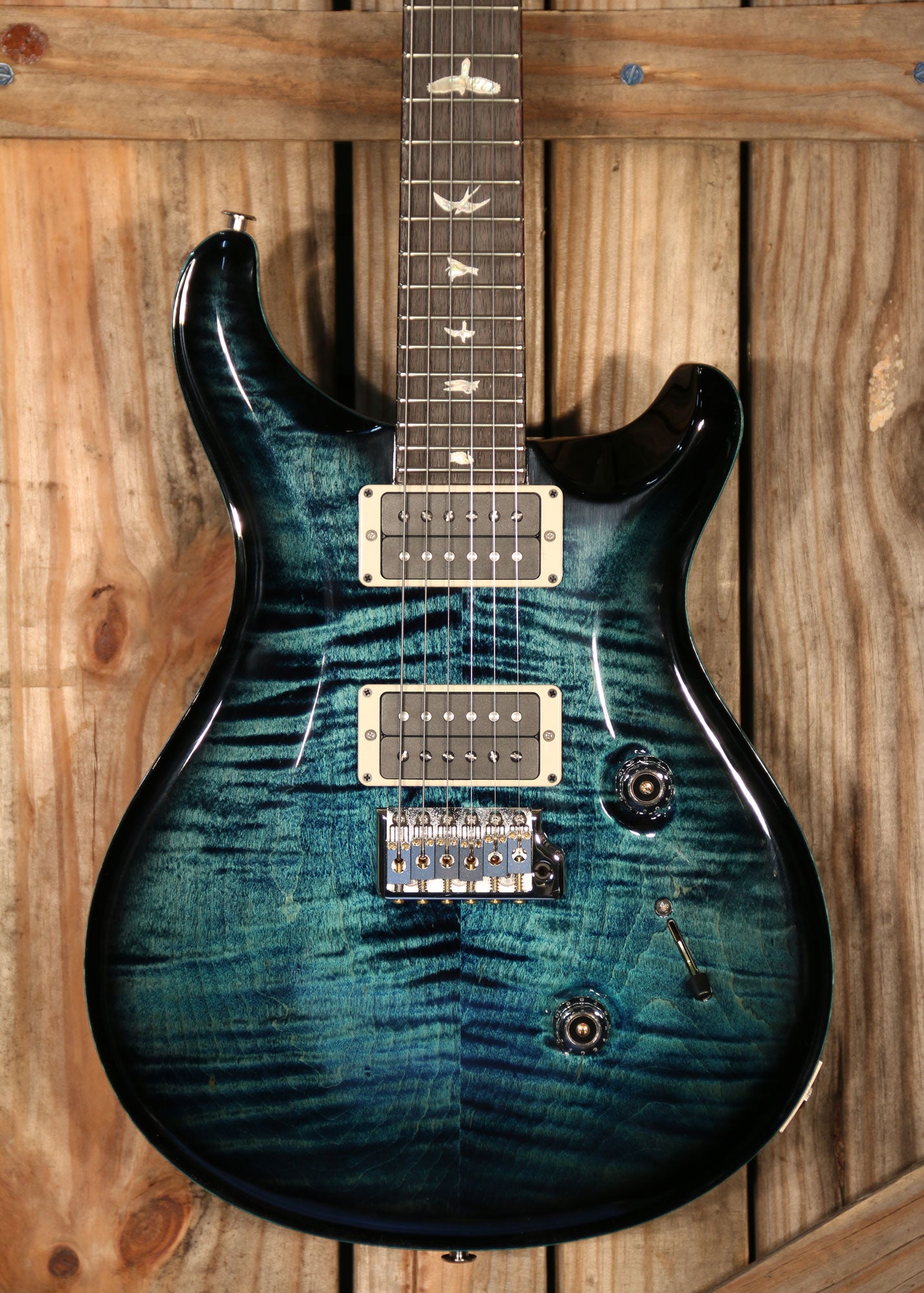Paul Reed Smith Custom 24, Non 10 Top, Cobalt Smokeburst