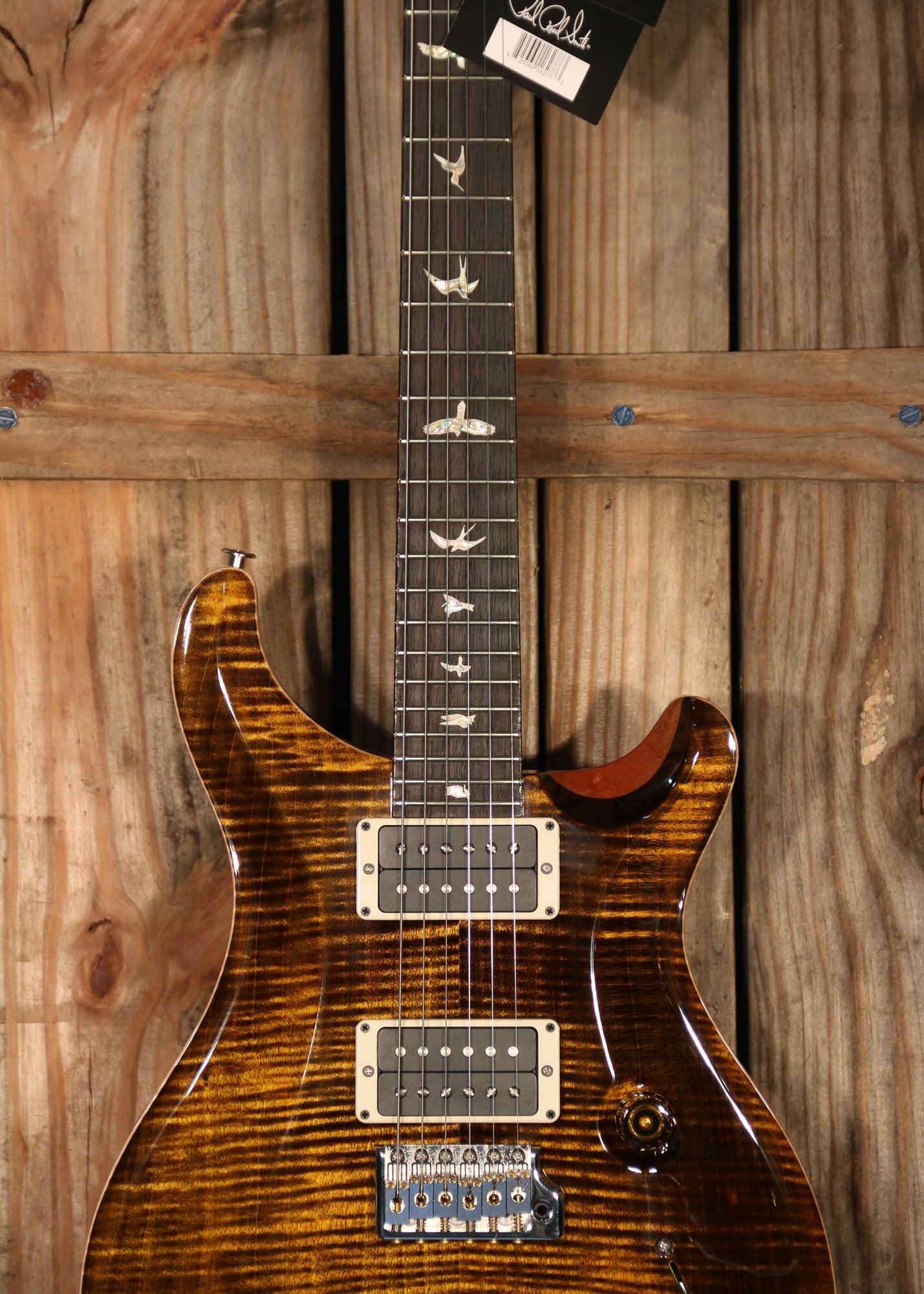 Paul Reed Smith Custom 24, Non 10 Top, Yellow Tiger