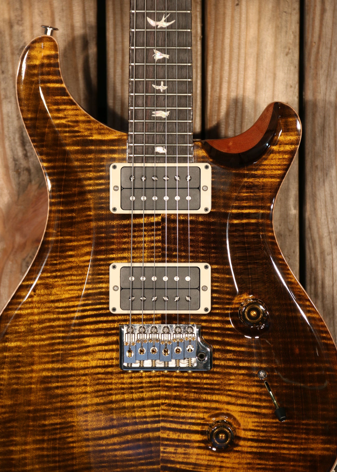 Paul Reed Smith Custom 24, Non 10 Top, Yellow Tiger