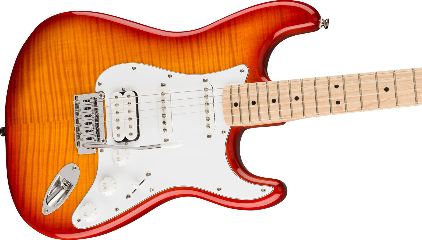Squier Affinity Stratocaster FMT HSS, Sienna Sunburst