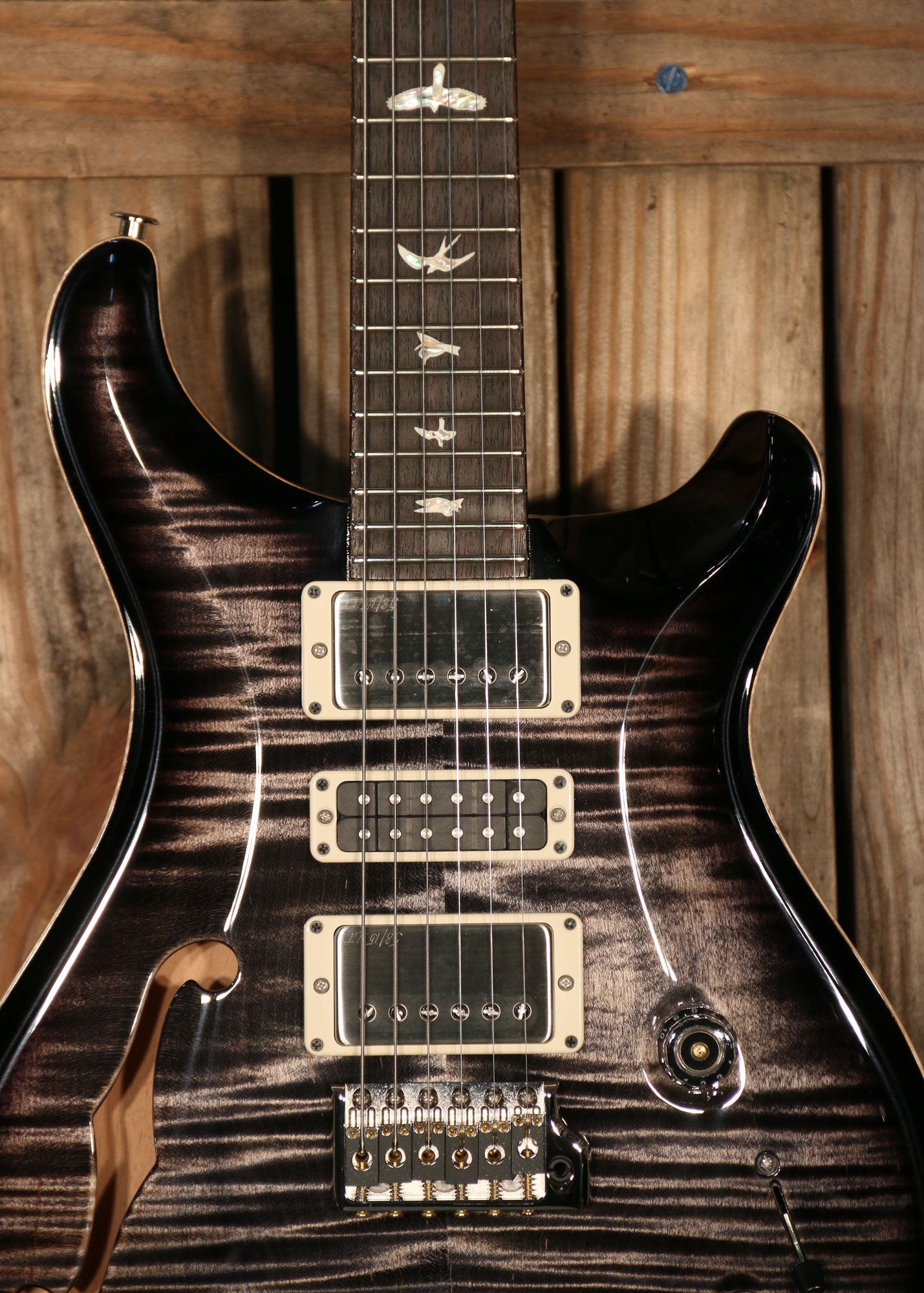 Paul Reed Smith Special 22 Semi-Hollow, Non 10 Top, Charcoal Burst