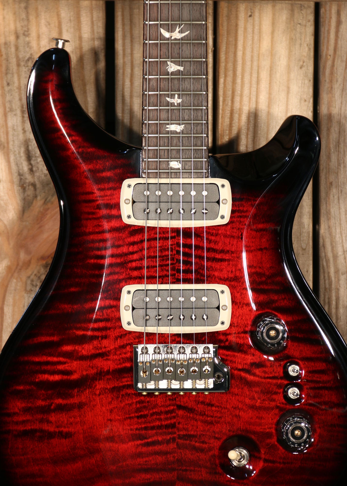 Paul Reed Smith Custom 24/08, Non 10-Top, RW FB, Fire Smokeburst