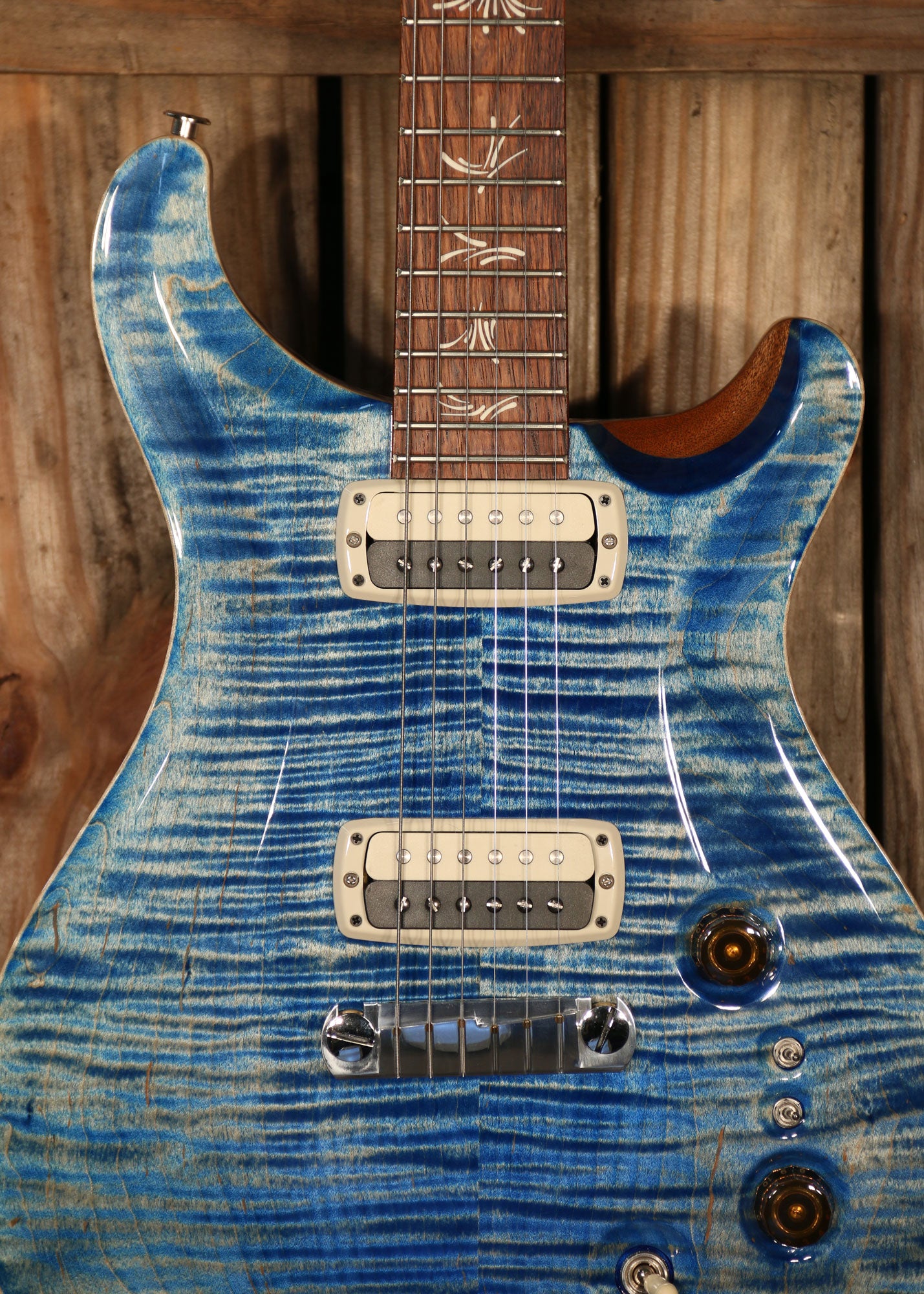 Paul Reed Smith Paul's Guitar, RW FB, Non 10-Top, Faded Blue Jean