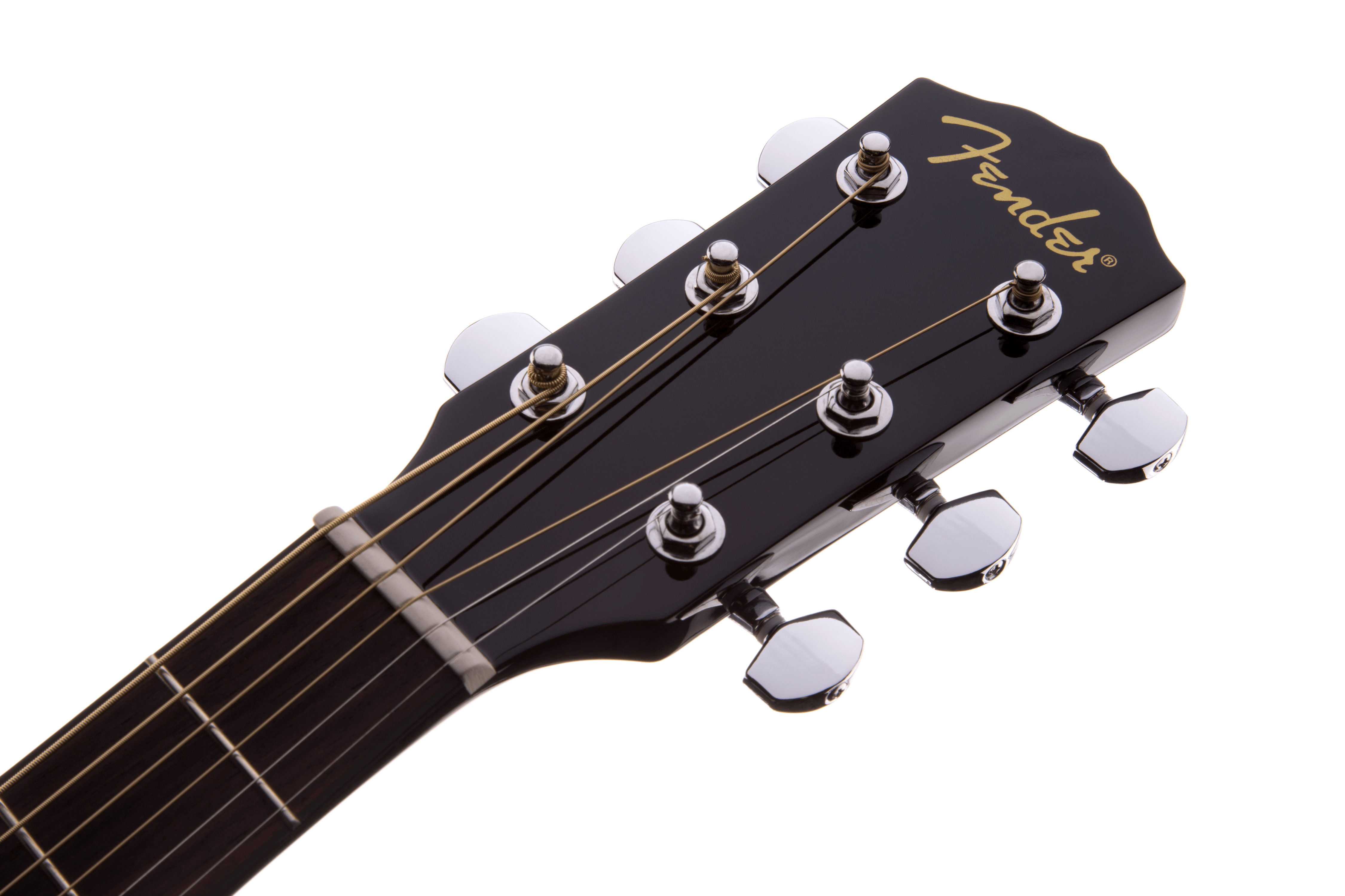 Fender CD-60S Black Dreadnought V3 Acoustic Guitar with Case
