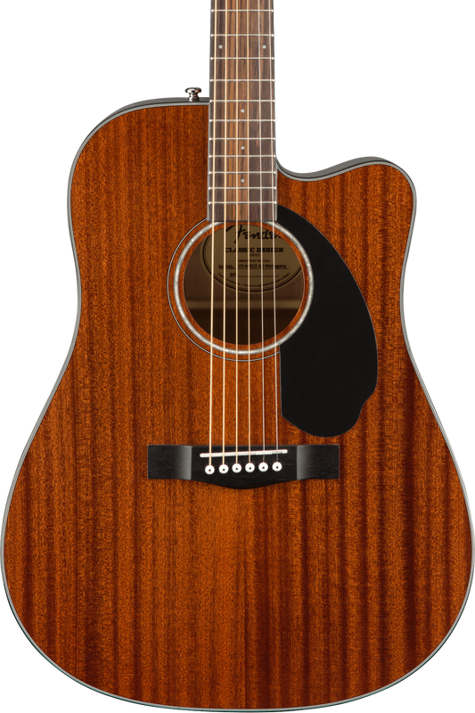 Fender CD-60SCE Mahogany Dreadnought Acoustic-Electric Guitar
