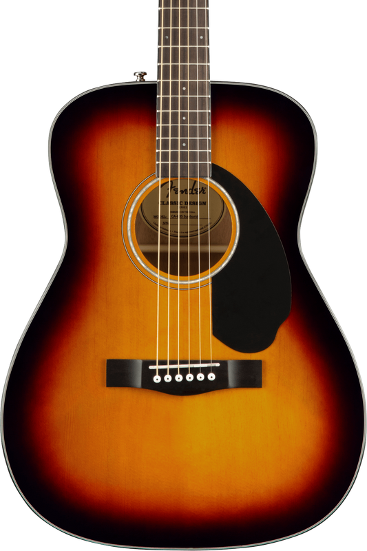 Fender CD-60S Concert Acoustic Guitar, Sunburst