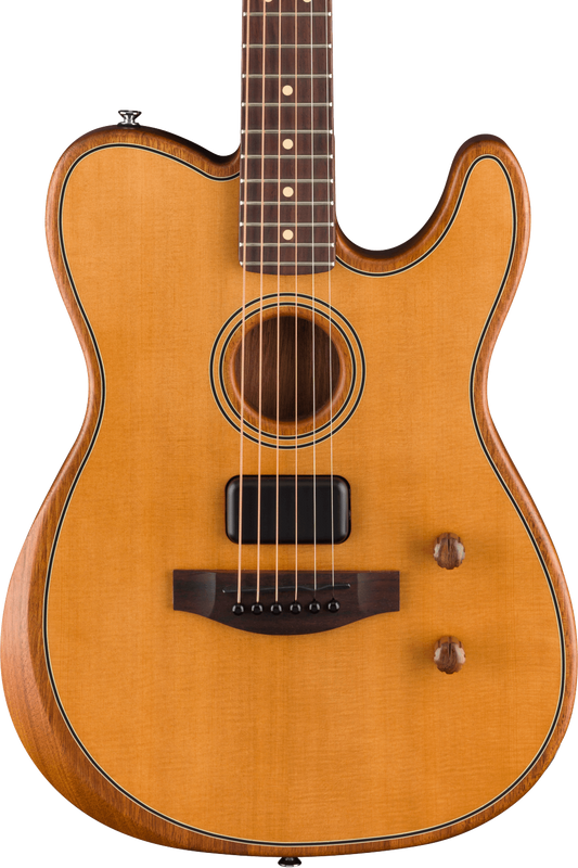 Fender Acoustasonic Standard Telecaster, Aged Natural
