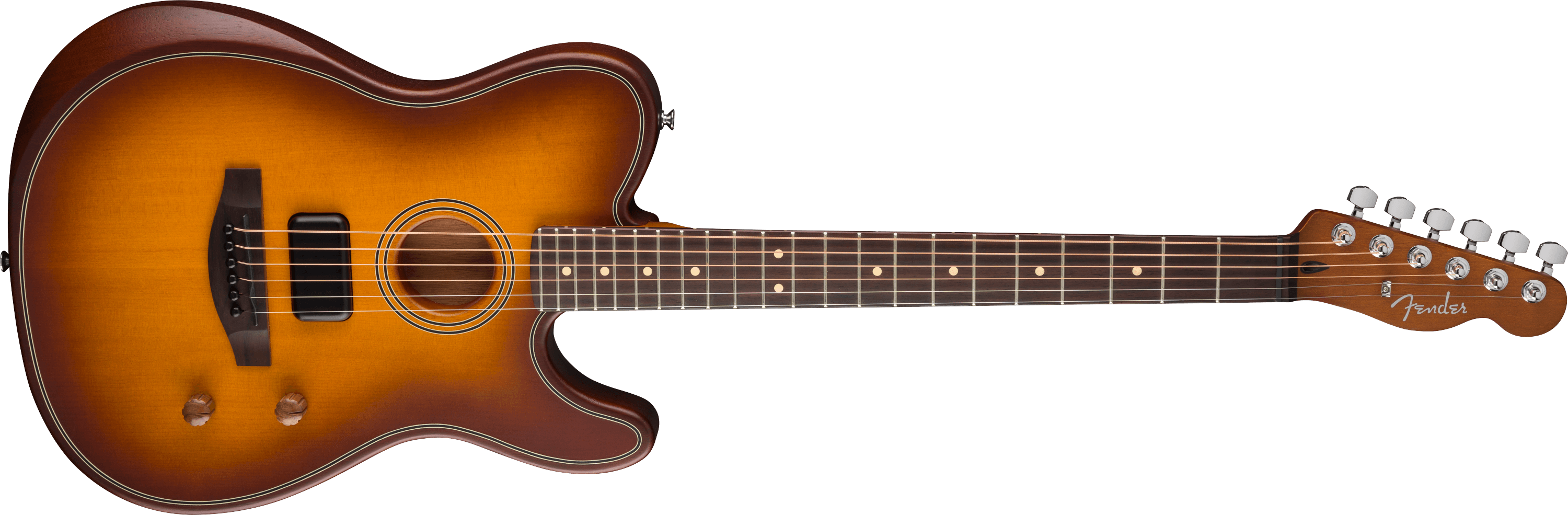 Fender Acoustasonic Standard Telecaster, Honey Burst