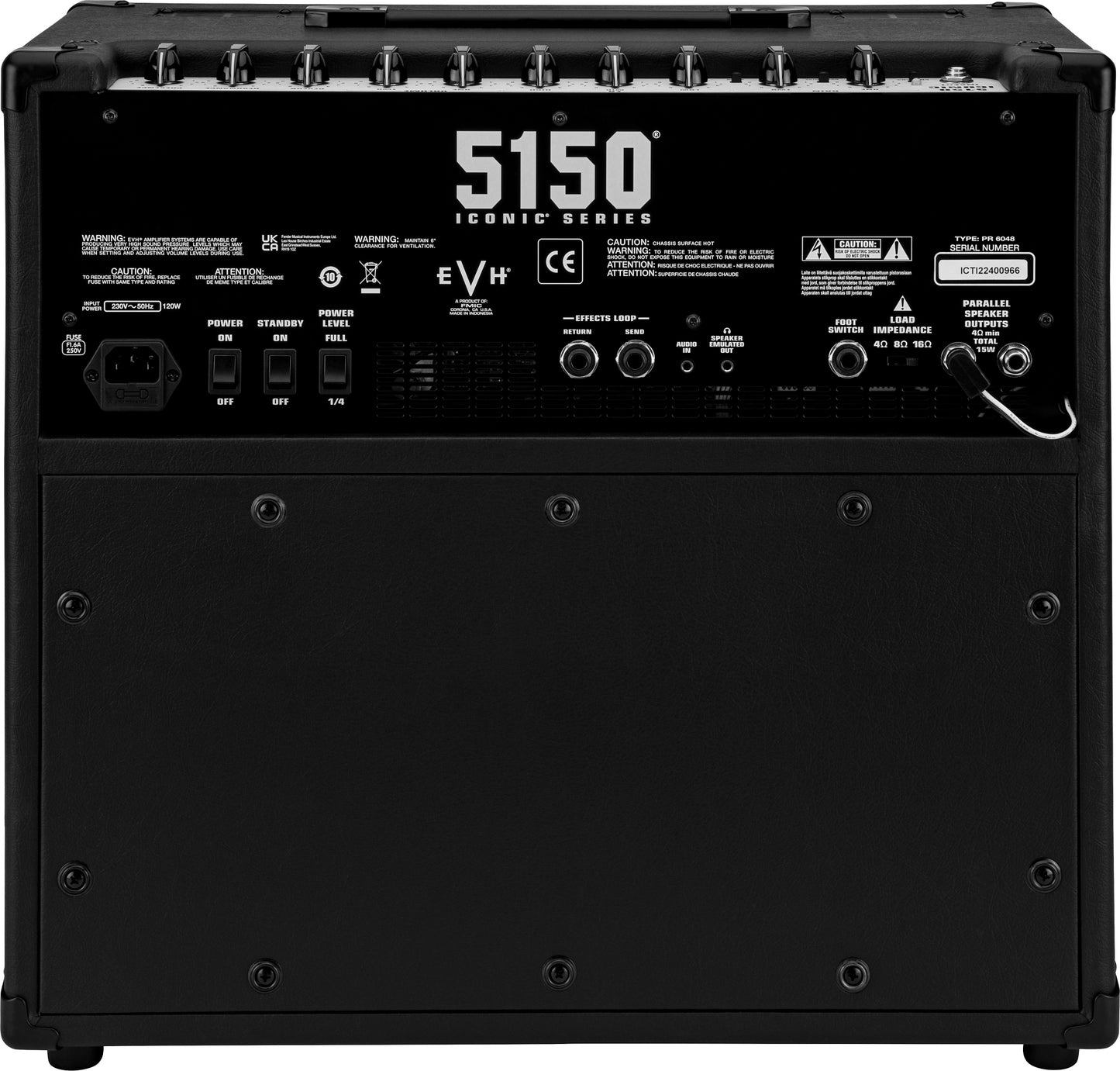 EVH 5150 ICONIC® SERIES 15w 1x10 Combo Amp