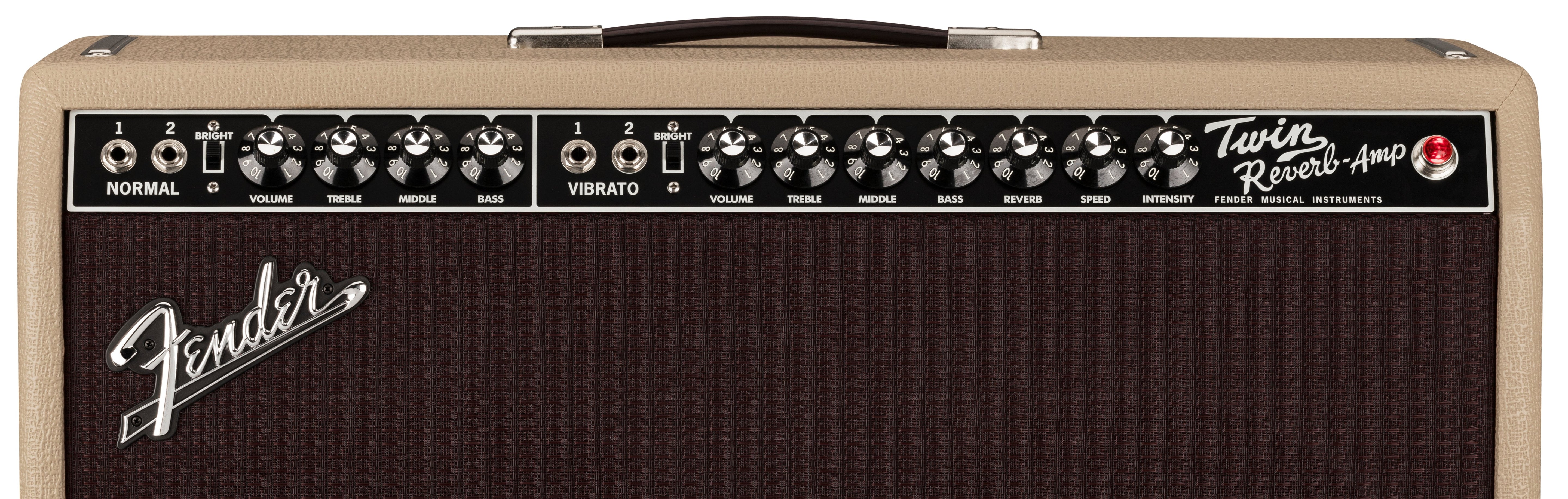 USED (excellent condition) Fender Tone Master Twin Reverb Amp w/ Foot-Switch, Blonde