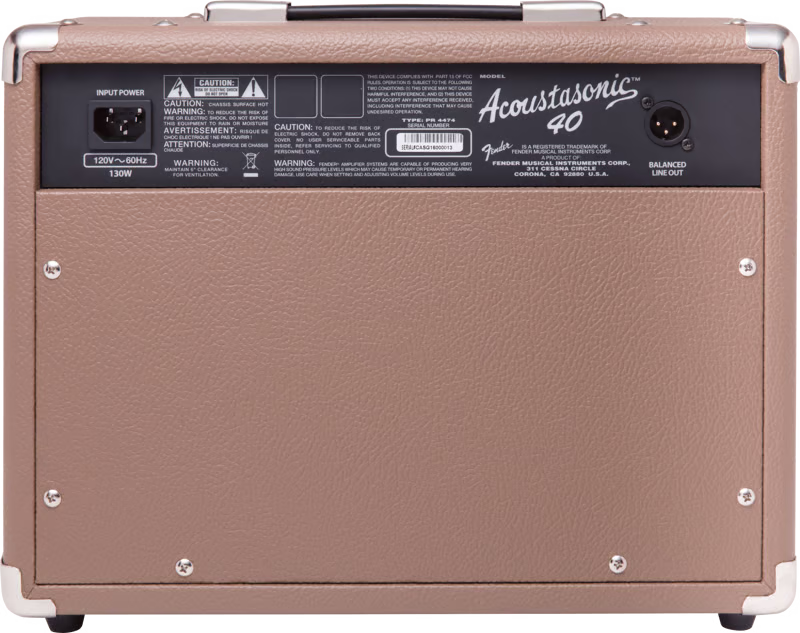 Fender Acoustasonic 40, 40W Acoustic Guitar Amp