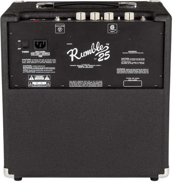 Fender Rumble 25 1x8 25W Bass Combo Amp
