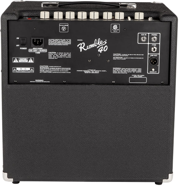 Rumble 40 1x10 40W Bass Combo Amp