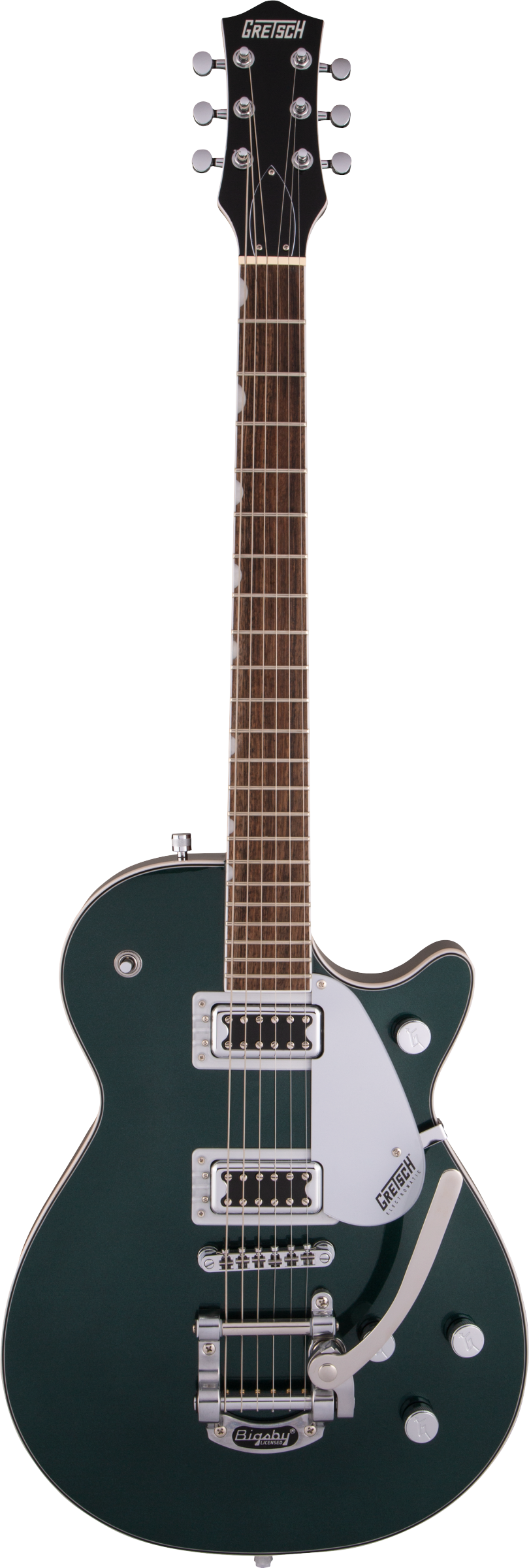 Gretsch G5230T ELECTROMATIC® JET™ FT SINGLE-CUT WITH BIGSBY®, Cadillac Green w/ Free Gig Bag