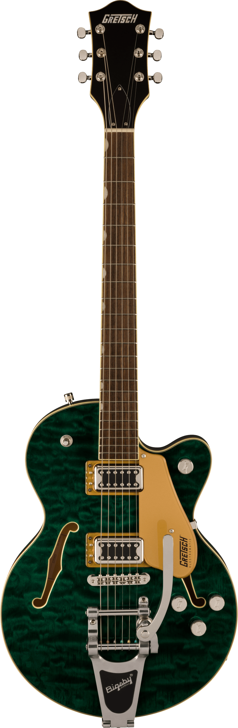 Gretsch G5655T-QM Electromatic® CB JR. SC Quilted Maple W/Bigsby, Laurel FB, Mariana