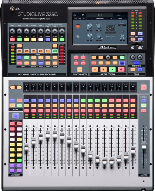PreSonus StudioLive 32SC Digital Console Mixer