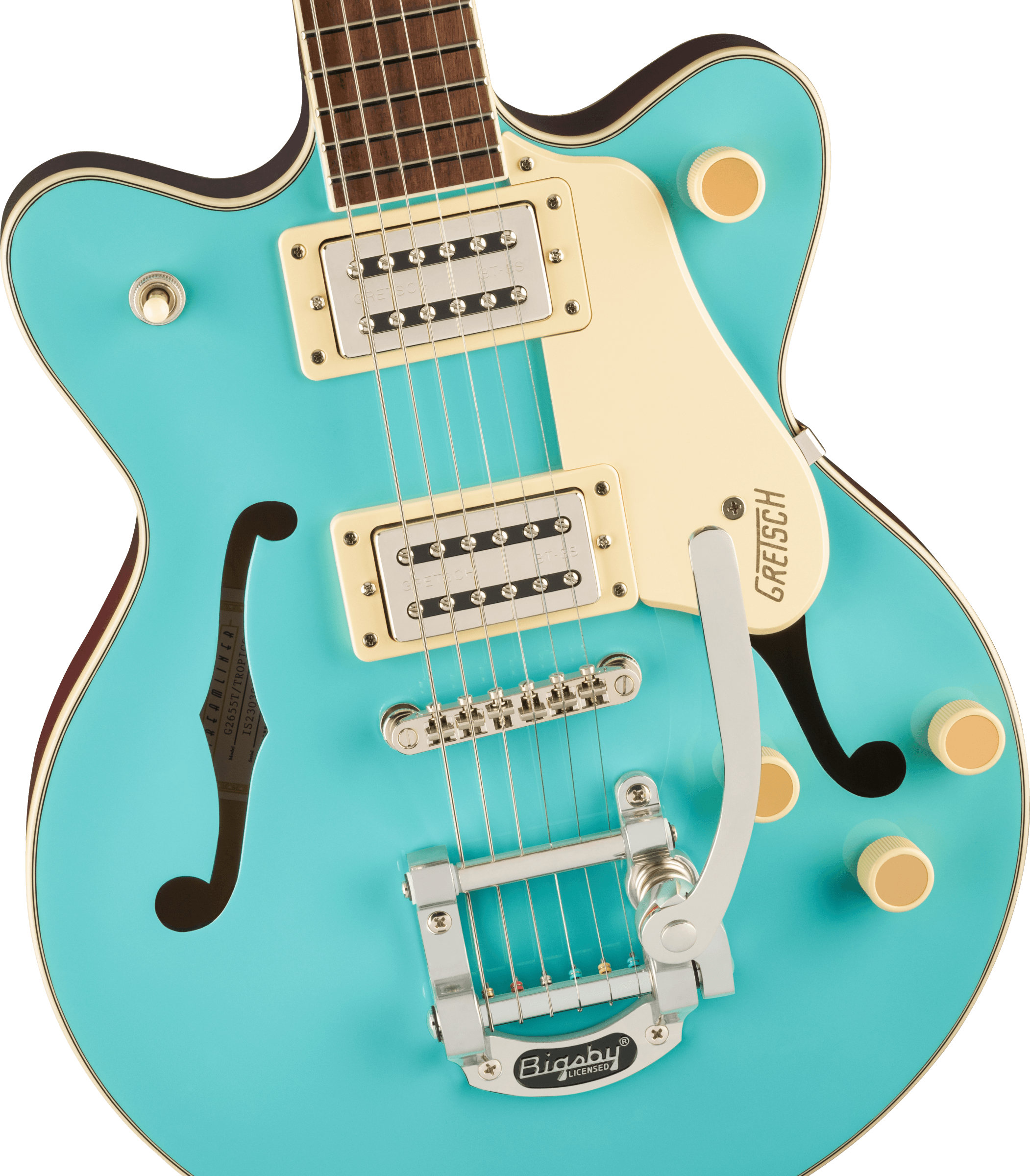 Gretsch G2655T Streamliner™ CB DC W/Bigsby, Laurel FB, Tropico