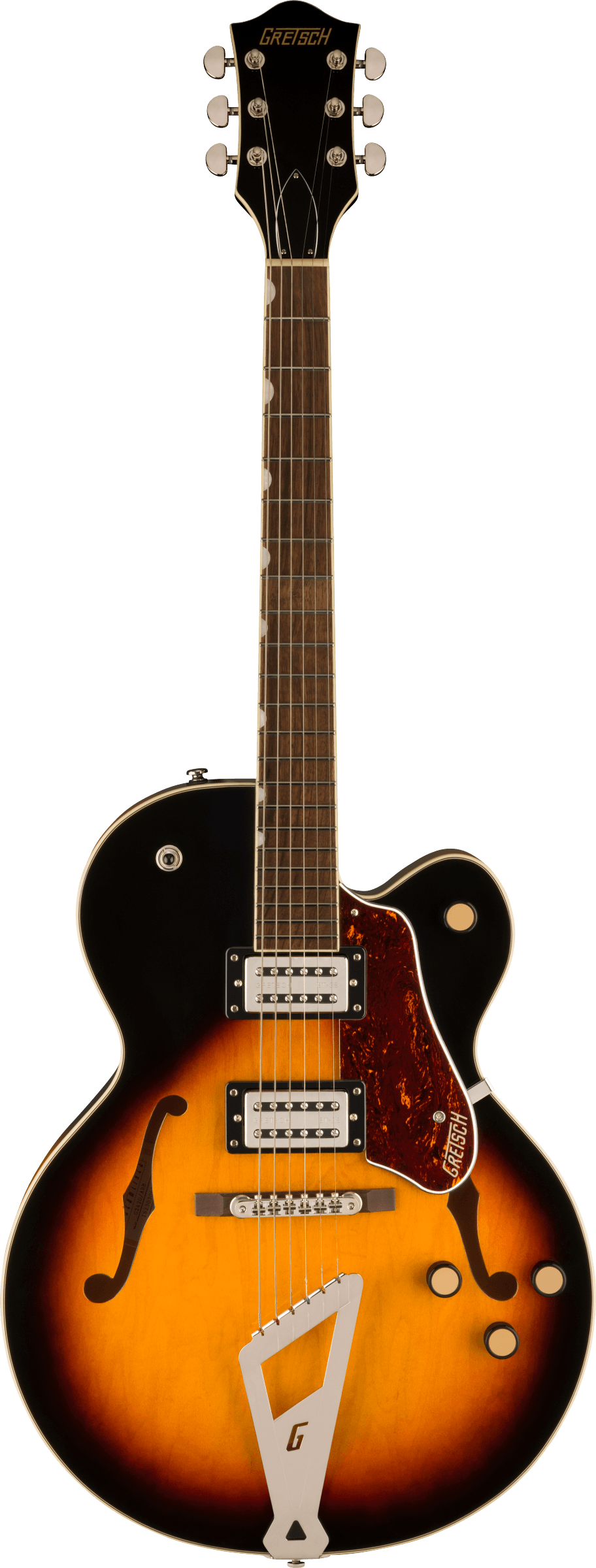 Gretsch G2420 STREAMLINER™ HOLLOW BODY WITH CHROMATIC II TAILPIECE, Aged Brooklyn Burst