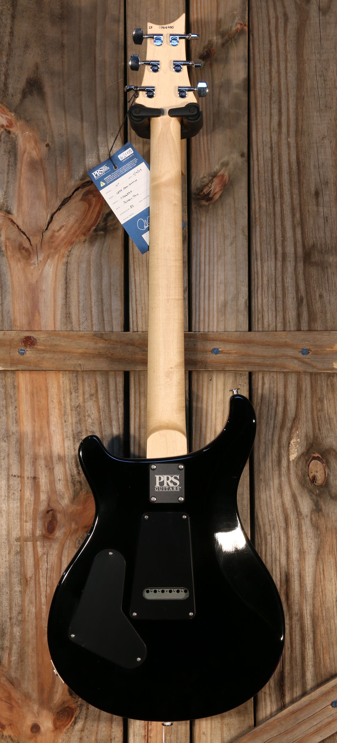 NOS (2023) Paul Reed Smith CE 24 Semi-Hollow, RW FB, Faded Gray Black