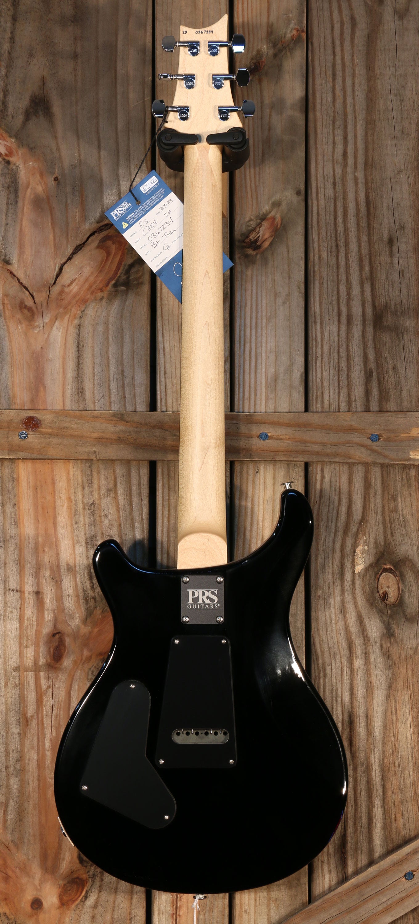 NOS (2023) Paul Reed Smith CE 24 Semi-Hollow, RW FB, Faded Gray Black