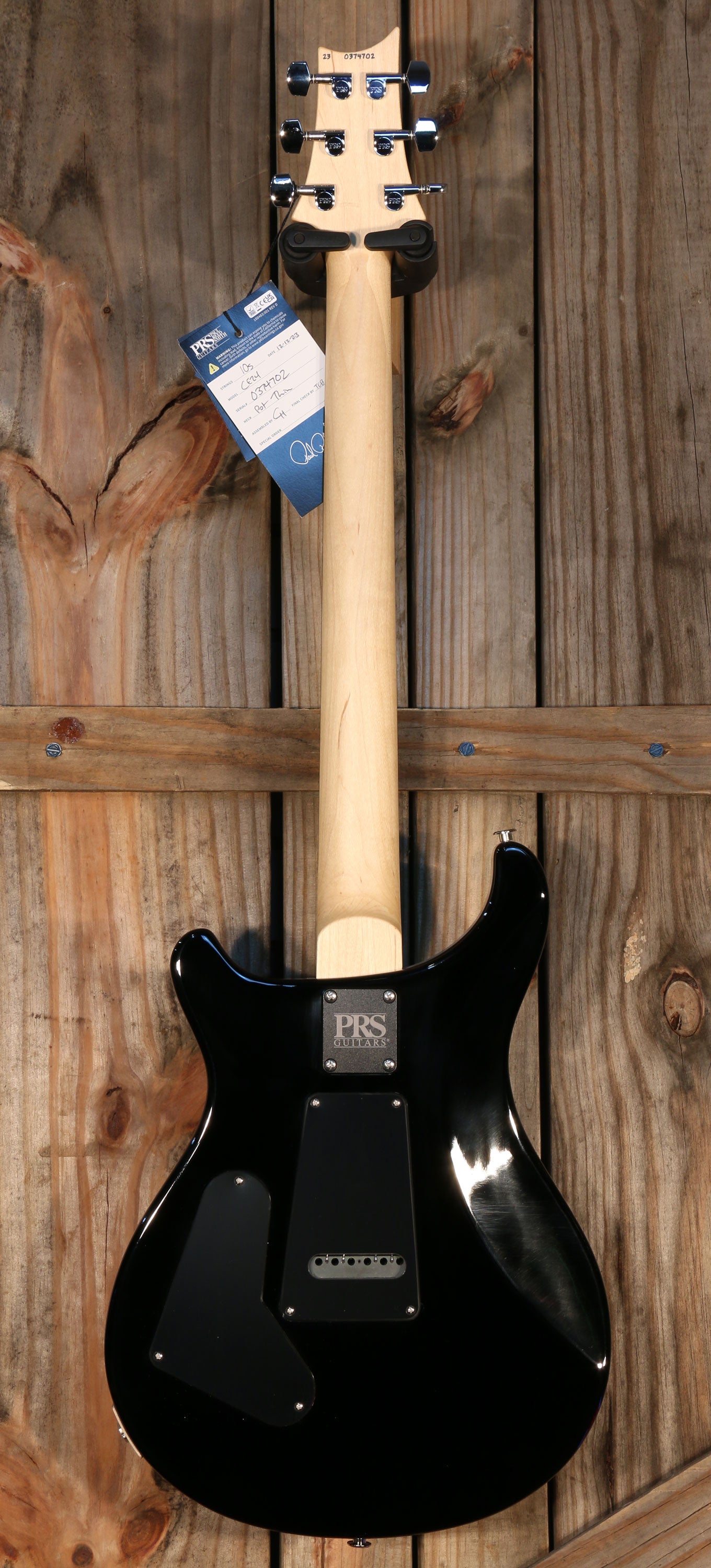 NOS (2023) Paul Reed Smith CE 24 Bolt On, RW FB, Faded Blue Smoke Burst