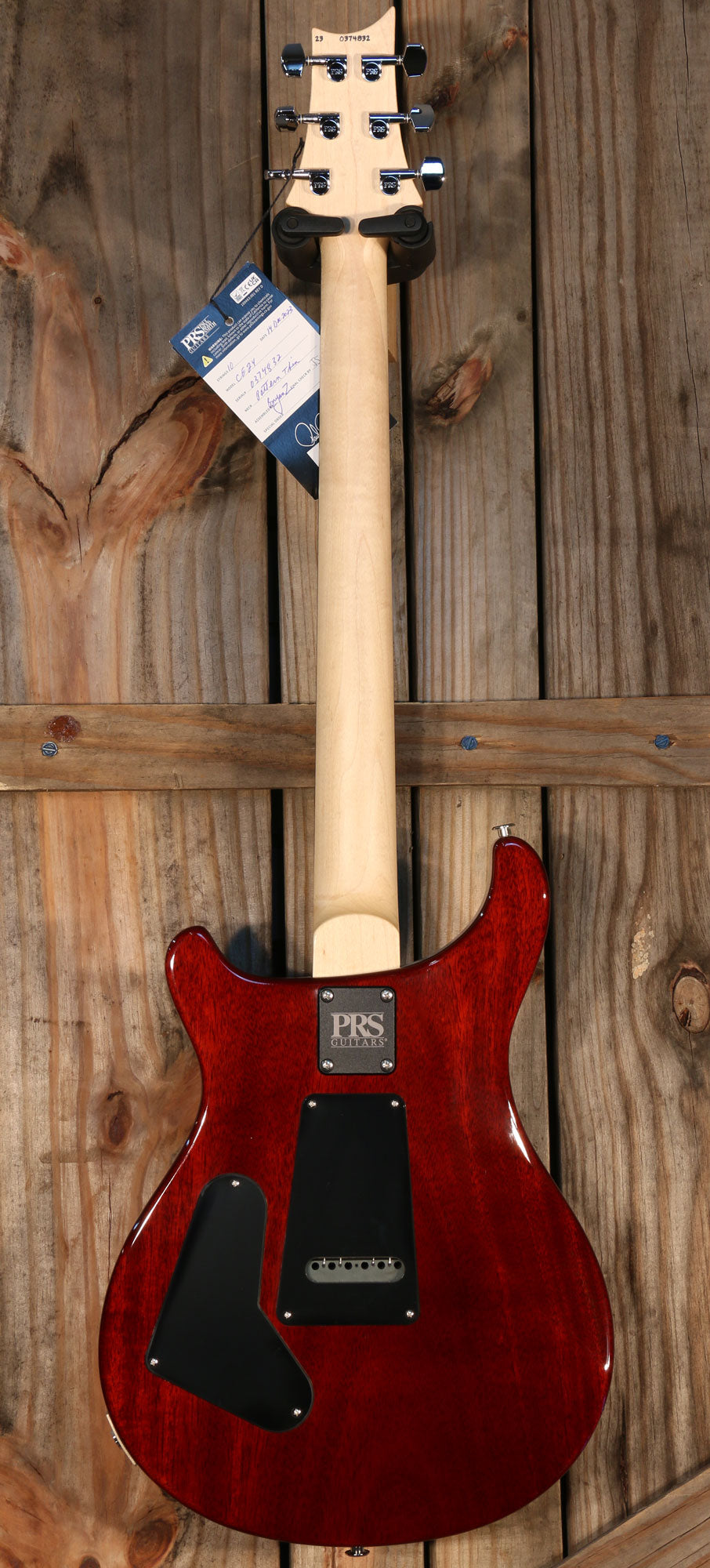 NOS (2023) Paul Reed Smith CE 24 Bolt-On, RW FB, Fire Red Burst