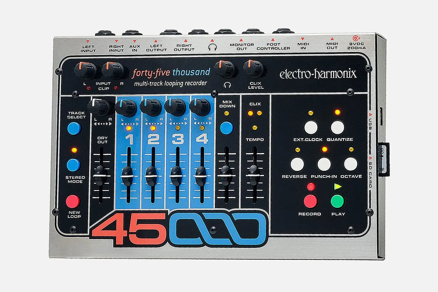 EHX 45000 4-Track Looper Pedal