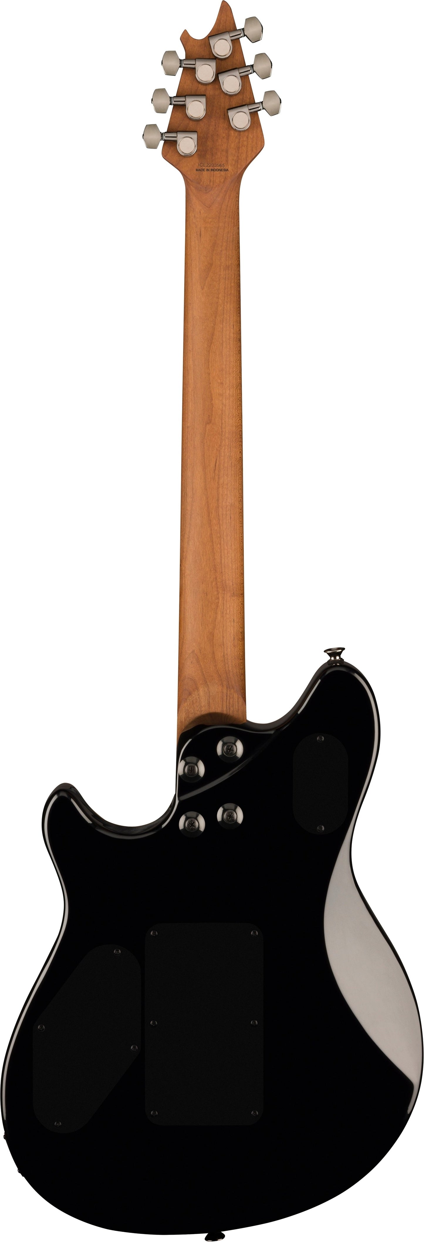 EVH Wolfgang Standard QM, Baked Maple FB, 3-Color Sunburst